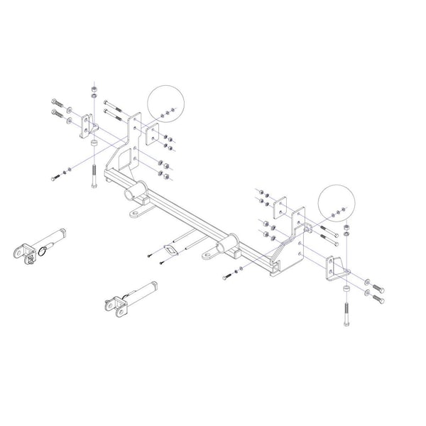 Roadmaster 2020 NISSAN VERSA EZ MTG BRACKET 123119 52360-5 - main